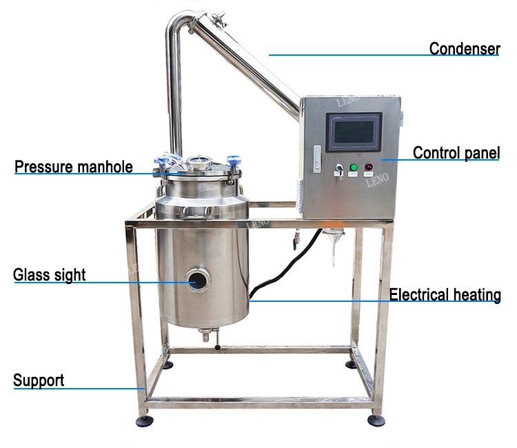 Pharmaceutical Grade Butane Extractor Tank