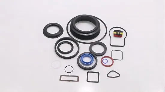 Lebensmitteltaugliche EPDM-PTFE-Triclover-Tri-Clamp-Silikondichtung, Ferrulendichtung